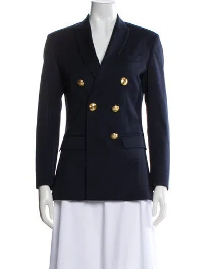 Pre-owned Palm Angels Wool Blazer In Blue