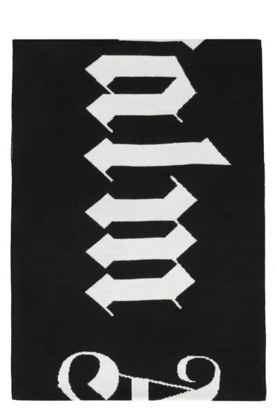 Palm Angels Wool Blend Scarf