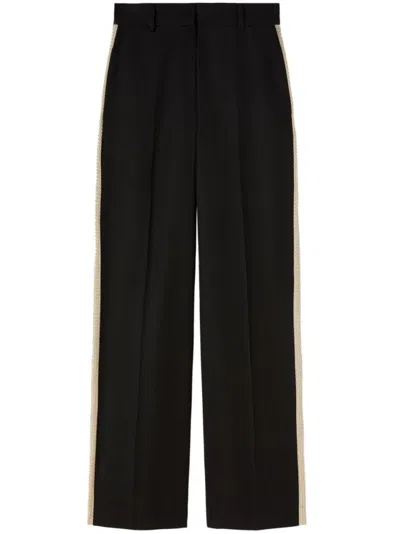 PALM ANGELS WOOL BLEND TROUSERS