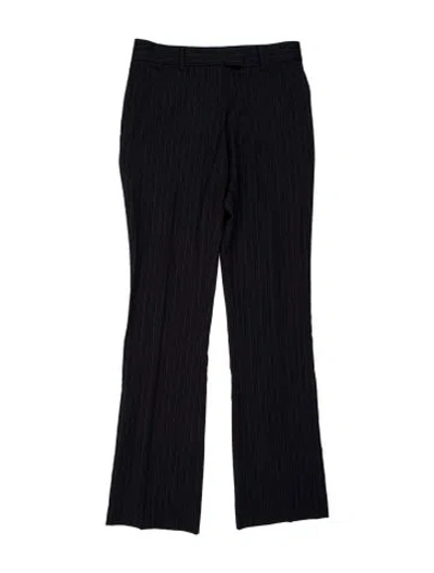 Pre-owned Palm Angels Wool Flared Pants In Blue