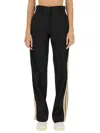 Palm Angels Wool Pants In Black