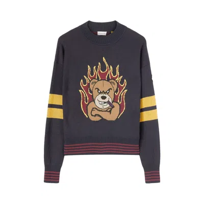 Pre-owned Palm Angels X 8 Moncler Tricot Crewneck 'black' | Women's Size M