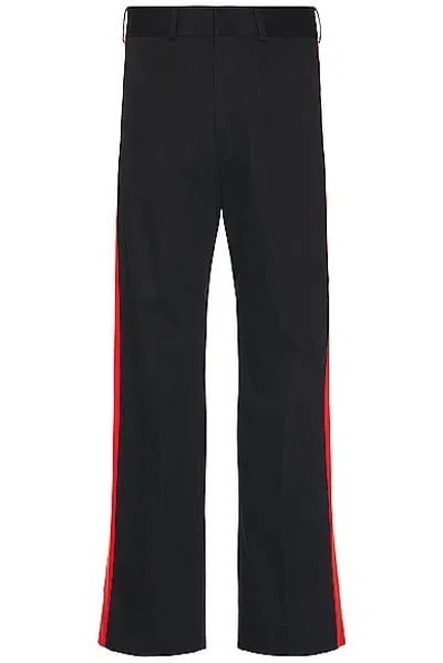 Palm Angels X Formula 1 Racing Chino Pant In Black & Red