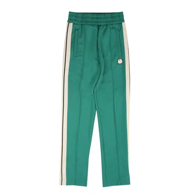 Palm Angels X Green Moncler Track Pants In Blue