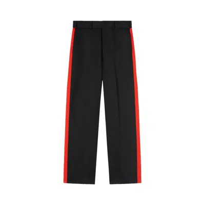 Pre-owned Palm Angels X Haas Moneygram Racing Chino Pants 'black/red' | Men's Size 48