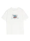 Palm Angels X Keith Haring T-shirt In Weiss