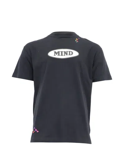 Pre-owned Palm Angels X Missoni Graphic-print T-shirt In Black