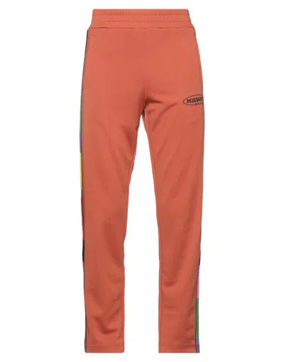 Palm Angels Pants In Brick Red