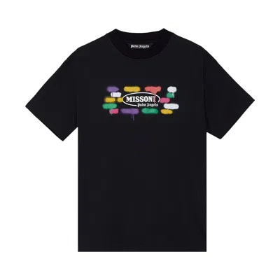 Pre-owned Palm Angels X Missoni Sport Tee 'black/white'