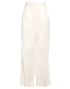 Palm Angels X Missoni Woman Pants Ivory Size 8 Polyester, Polyethylene In White