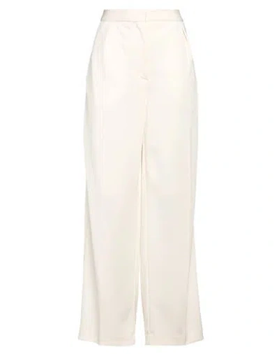 Palm Angels X Missoni Woman Pants Ivory Size 8 Polyester, Polyethylene In White