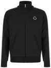 Palm Angels X Moncler 8 Moncler Palm Angels Track Jacket In Black