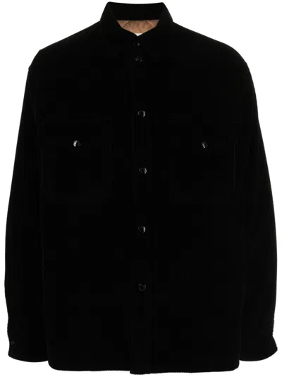 PALM ANGELS X MONCLER X PALM ANGELS HEMDJACKE AUS CORD