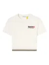 Palm Angels X Moncler Racing T-shirt In White
