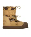 Palm Angels Moncler  X Moon Boot Snow Boots In Nude