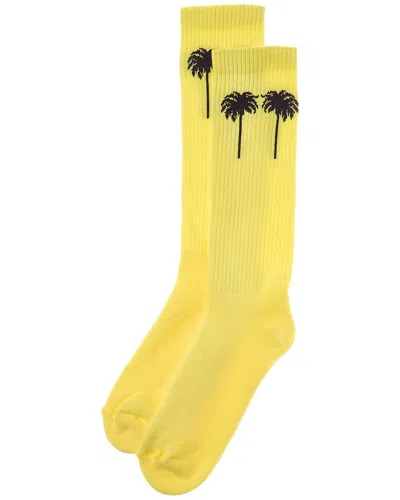 Palm Angels X Setai Socks In Yellow