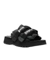 Palm Angels X Suicoke Moto-p Slides In Black