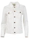Palm Angels X The Webster Degradã© Denim Jacket White