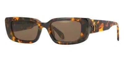 Pre-owned Palm Angels Yosemite Peri056s24pla0016064 Havana In Brown