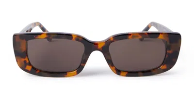 Palm Angels Yosemite Sunglasses In Havana