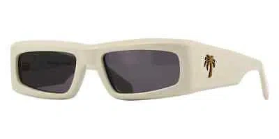 Pre-owned Palm Angels Yreka Peri055s24pla0010107 White In Gray