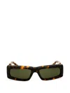 Palm Angels Yreka Rectangle-frame Sunglasses In Multi