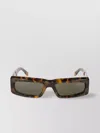 Palm Angels Bold Rectangular Tortoiseshell Frame Yreka Sunglasses