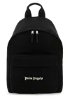 Palm Angels Logo Embroidered Zipped Backpack