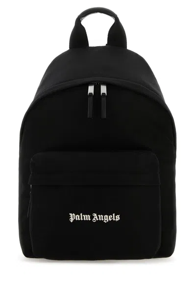 PALM ANGELS ZAINO CORDURA IN TELA NERA UOMO