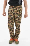 PALM ANGELS ZIPPED ANKLE MILITARY CAMOUFLAGE JOGGERS
