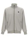 Palm Angels Track Sweatshirt In Grey