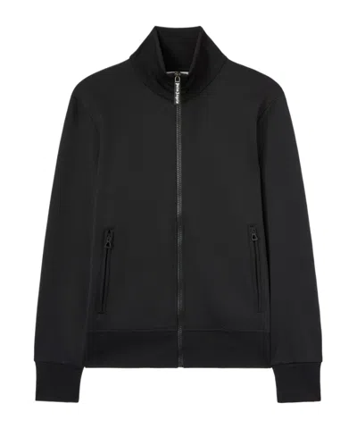 PALM ANGELS PALM ANGELS LOGO PRINTED ZIPPED TRACK JACKET