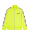 Palm Angels 'track Sweatshirt With Contrasting Bands In Green