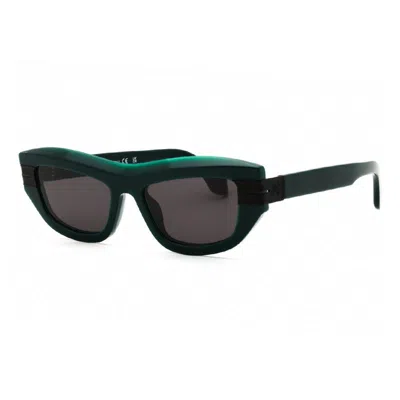 Palm Angels -inspired Mini Sunglasses In Dark Grey In Black