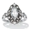 Palm Beach Jewelry 2.72 Tcw Cubic Zirconia Platinum-plated Ring In White