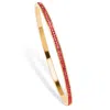 Palm Beach Jewelry Birthstone Bangle Bracelet In Goldtone