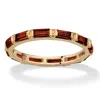 Palm Beach Jewelry Birthstone Eternity Band Gold-plated
