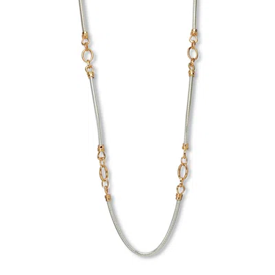Palm Beach Jewelry Silvertone Endless Necklace (14mm), 38 Inch Length, Plus 3 Inch Extension