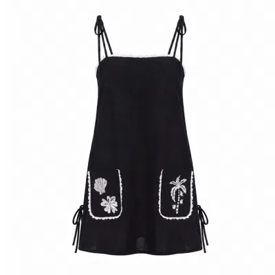 Palm Collective Women's Black Paradiso Mini Dress