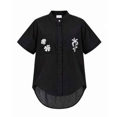 Palm Collective Women's Black Paradiso Shirt