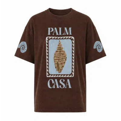 Palm Collective Women's Brown Cockel Shell T-shirt