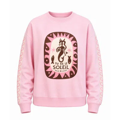 Palm Collective Women's Pink Soleil Sweater