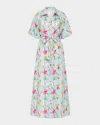Palm Noosa Carla Floral-print Viscose Maxi Shirtdress