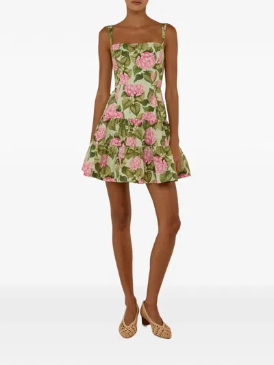Palm Noosa Cooper Floral-print Mini Dress In Multi