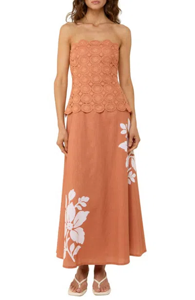 Palm Noosa Drew Dress In Soleil Fleur