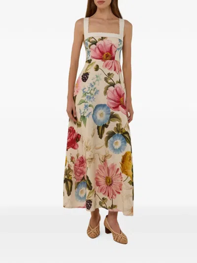 Palm Noosa Frankie Floral-print Maxi Dress In Multi