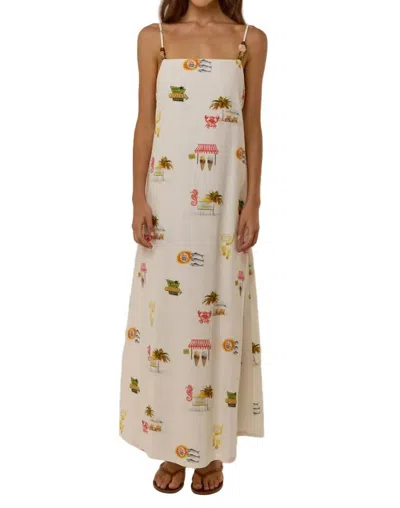 Palm Noosa Heidi Maxi Dress In Tropicana In Multi
