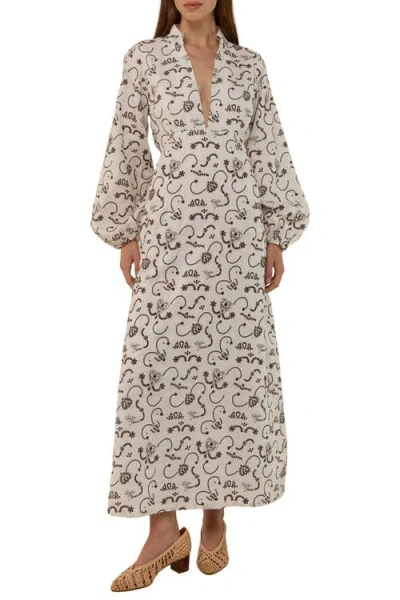 Palm Noosa Josie Dress In Gray