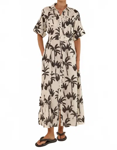 Palm Noosa Memento Maxi Dress In Cream In White