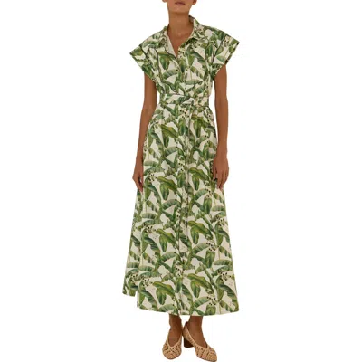 Palm Noosa Siren Dress In Green